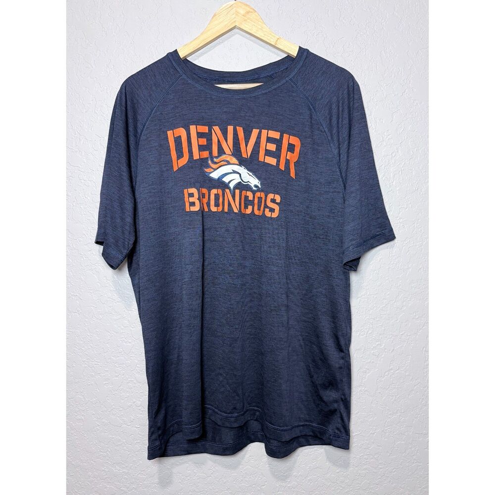 Denver Broncos T Shirt XL Team Apparel Graphic Tee Short Sleeve NFL Football